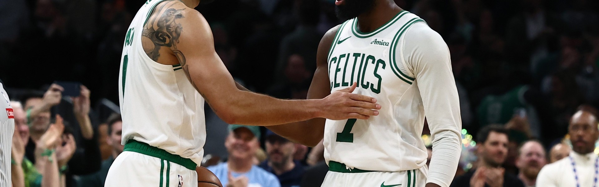 世界杯官方正版软件下载-即将挑战尼克斯 布朗：塔图姆心理层面可能有影响 我们会力挺他